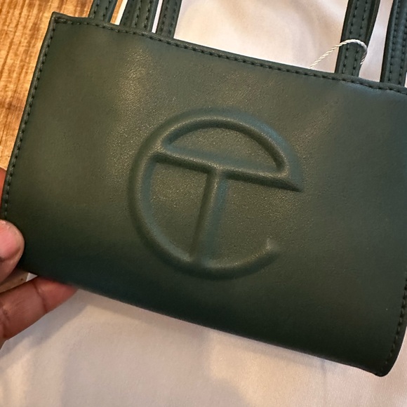 Telfar small shopping bag olive green - Picture 2 of 2